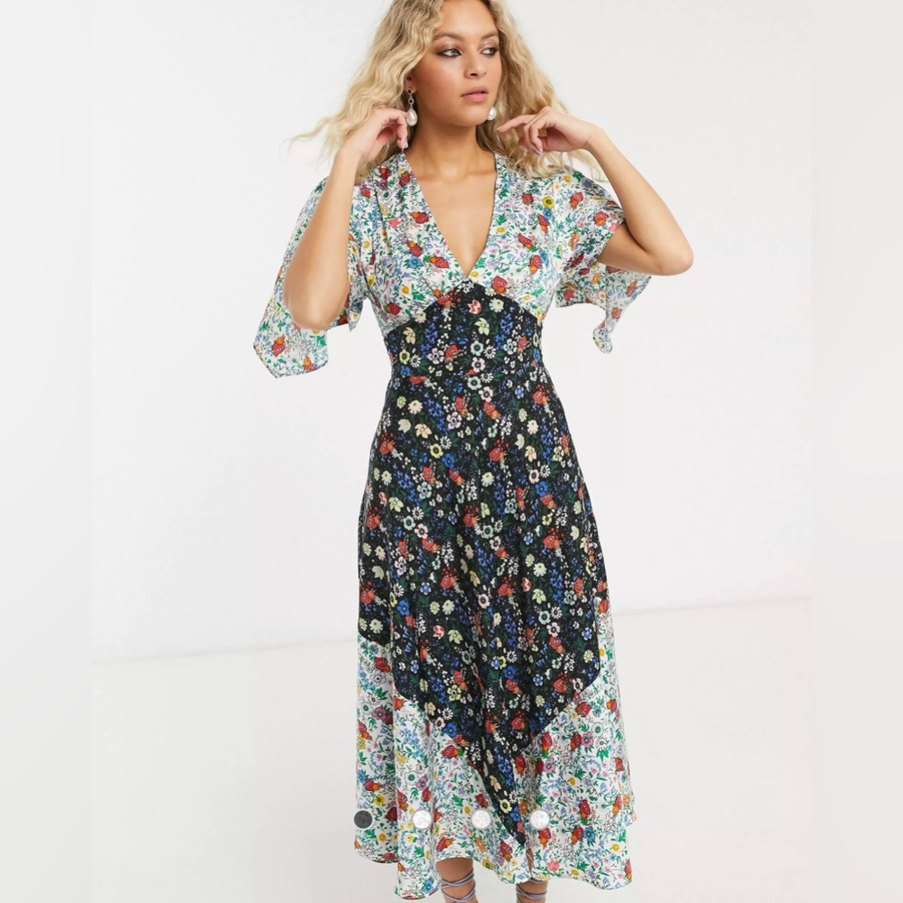 Topshop floral dress